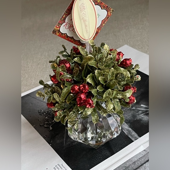 New Kissing Krystals Christmas Legend Of The Mistletoe Ornament Tii Collection - Picture 12 of 12